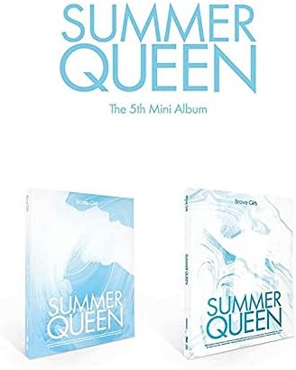 K-pop Brave Girls אלבום מיני 5th [Queen Keile] Random. CD+84P P.Book+Photocard+גלויה+מדבקה אטומה